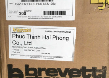 5/2026 Bàn giao cáp quang chuyển động- Nhập khẩu Ý