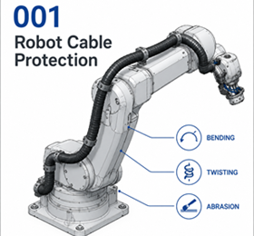 Robot có thể hoạt động hàng triệu chu kỳ, nhưng tại sao cáp lại hỏng trước?