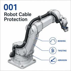 Robot có thể hoạt động hàng triệu chu kỳ, nhưng tại sao cáp lại hỏng trước?